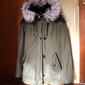 Forever21 Camo Green winter jacket